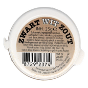 Van Vliet Zwart Wit Zout Pot 25gr