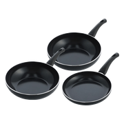 BK Brilliant Koekenpannenset 24 + 28 cm + Wokpan