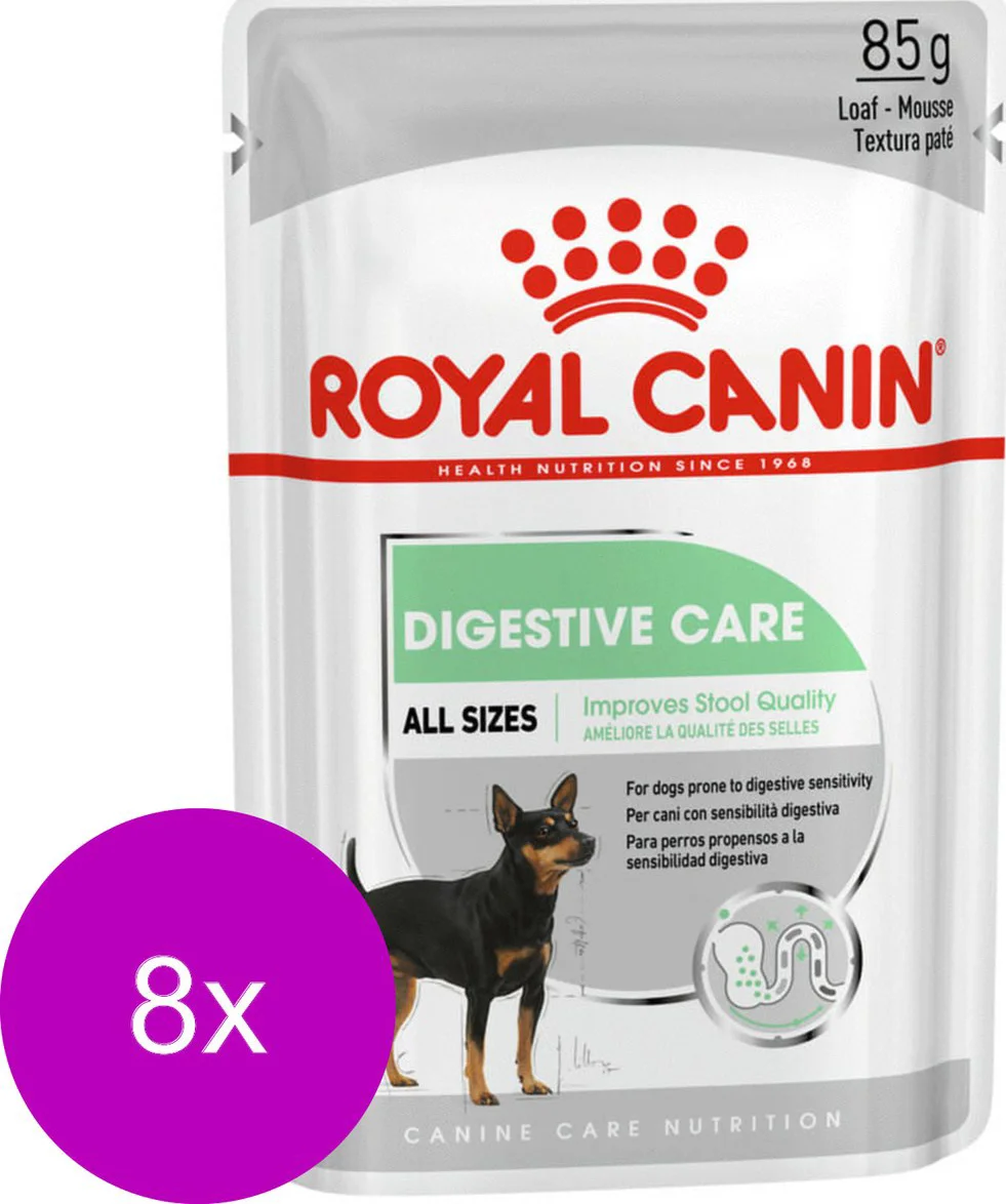 96x Royal Canin Digestive Care Hondenvoer Nat 85 gr