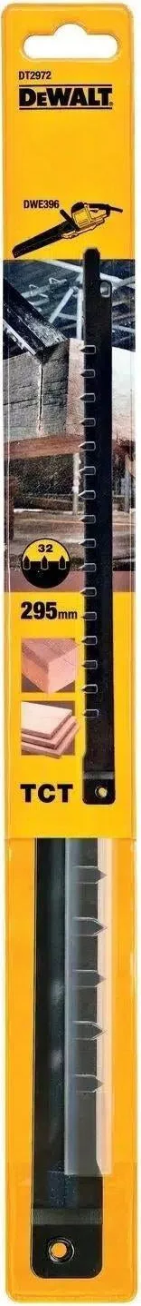 DeWALT DT2972 Alligatorzaagblad TCT 295mm Fijn hout