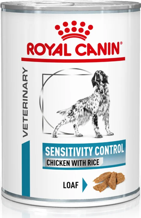 12x Royal Canin Hondenvoer Nat Sensitivity Control Kip & Rijst 410 gr