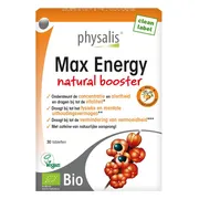Physalis Max Energy Natural Booster Tabletten 30TB