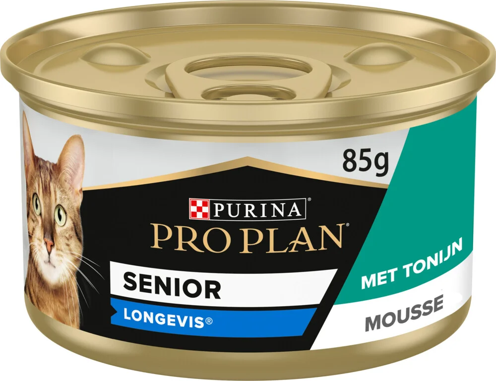 Pro Plan Cat Kattenvoer Nat Mousse Adult 7+ Tonijn 85 gr