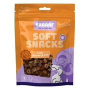 10x Braaaf Hondensnack Sushi Kip - Vis 85 gr