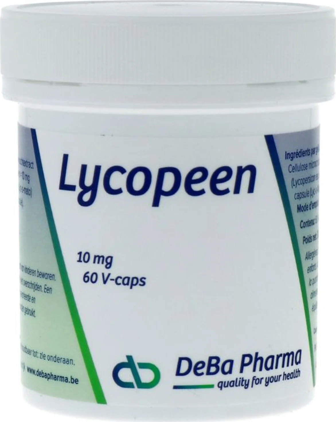 DeBa Pharma Lycopeen 10mg Capsules 60VCP
