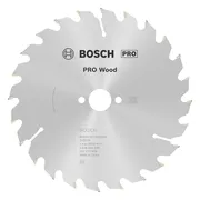 Bosch Professional Cirkelzaagblad PRO Wood | Ø 160 x 2,6 x 20mm 24T - 2608640596