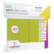 Gamegenic - Sleeves Matte Prime Lime (100 Sleeves)