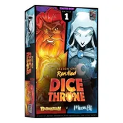 Dice Throne Season One ReRolled - Barbarian vs Moon Elf