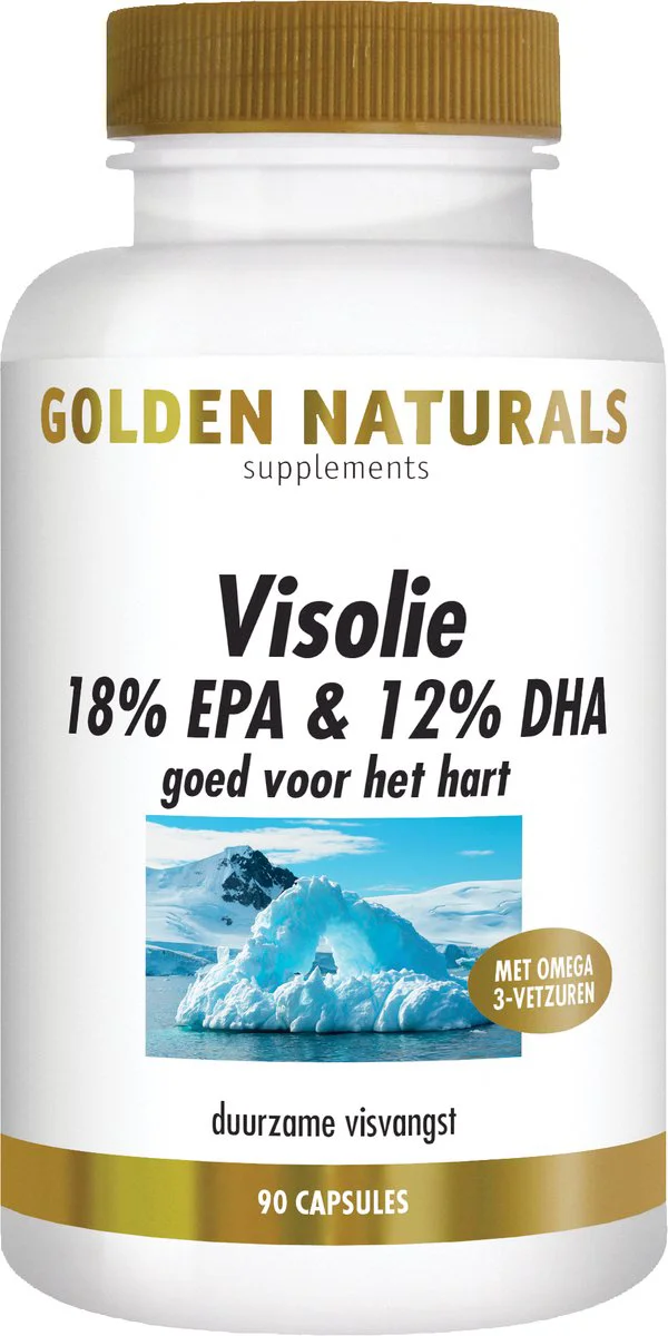 Golden Naturals Visolie 18% EPA & 12% DHA 90 softgels