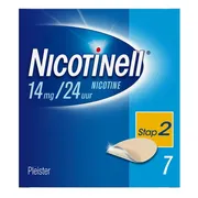 Nicotinell Pleisters 14 mg - voor stoppen met roken 7ST