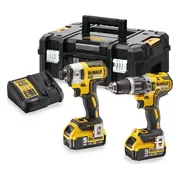 DeWALT DCK266P2T Accu combiset 2-delig (DCD796 + DCF887) 18V XR 5.0Ah in TSTAK