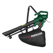 PARKSIDE Elektrische bladblazer en bladzuiger 2600 W, met versnipperfunctie