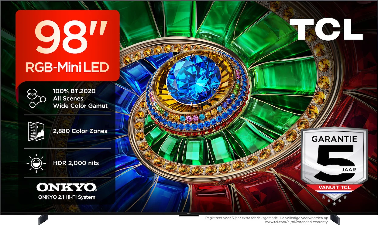 TCL RGB Mini-led 98" RM7L (2026)