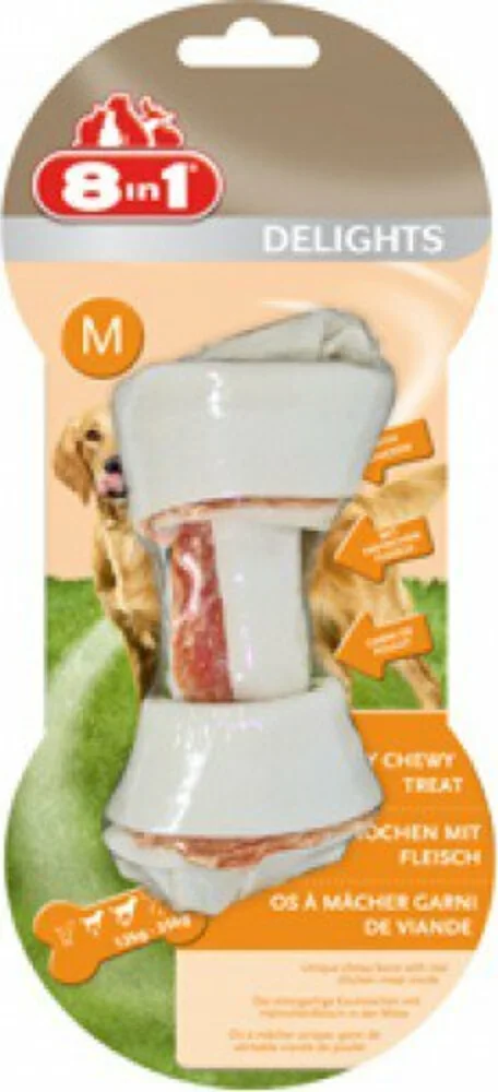 6x 8in1 Delights Bone Kip M