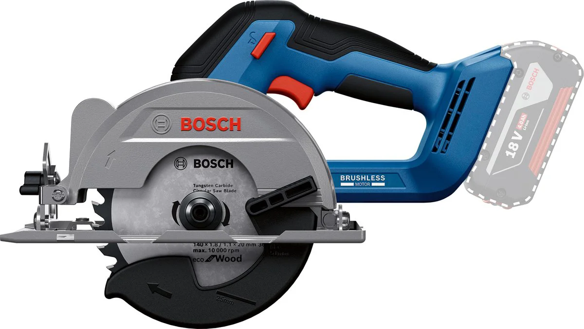 Bosch Professional PRO GKS 18V-51 Accu cirkelzaag 140 mm - 06019M3120