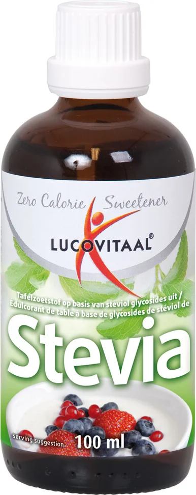 3x Lucovitaal Stevia Vloeibaar 100 ml