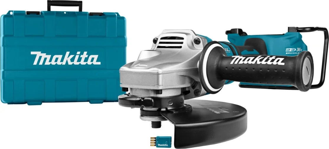 Makita DGA901ZKU1 Accu Haakse Slijper 230mm 2x18V Basic Body in koffer