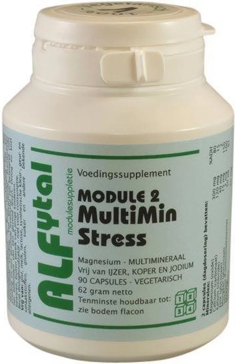 Alfytal Multimin Stress Vegetarische Capsules / Magnesiumformule 90VCP