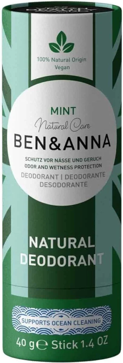 Ben & Anna Deodorant Stick Mint 40GR