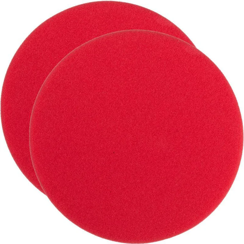 Milwaukee Polijstpad Rood Grof 160mm | Dikte 20mm | VE=2 - 4932492316