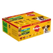 Pedigree Adult in Saus Mix Selection Maaltijdzakjes Multipack 80 x 100 gr