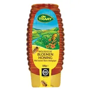 De Traay Bloemenhoning Biologisch Knijpfles 500GR