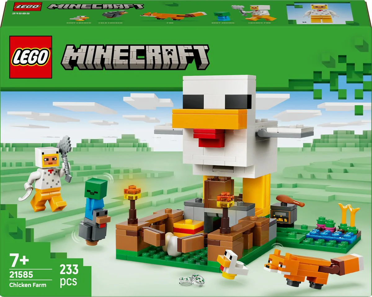 LEGO Minecraft Kippenboederij 21585