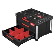 Milwaukee PACKOUT™ Gereedschapskoffer met drie lades - 4932472130