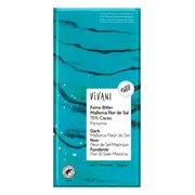 Vivani Chocolade Puur 75% Cacao Zeezout 80GR
