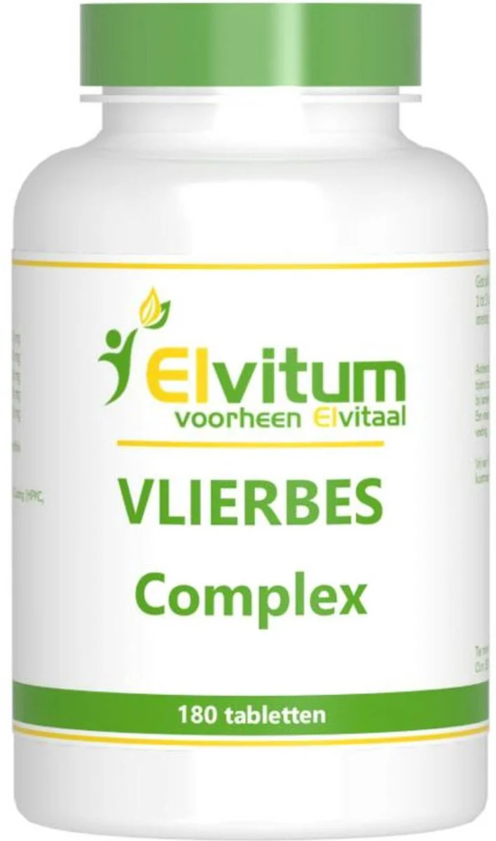 Elvitum Vlierbes Complex Tabletten 180TB