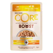 Wellness Core Kattenvoer Boost+ Immunity Kip & Kalkoen 85 gr