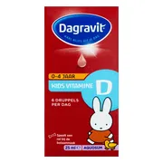 2x Dagravit Vitamine D Aquosum Druppels Kids 25 ml