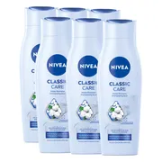 6x NIVEA Shampoo Classic Care 250 ml