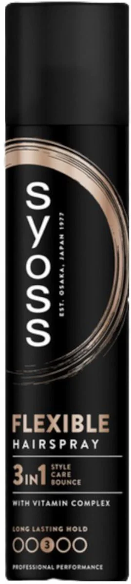 Syoss 3in1 Flexible Hairspray 300ML
