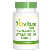 Elvitum Vitamine D3 1000 IE Plantaardig Tabletten 120TB