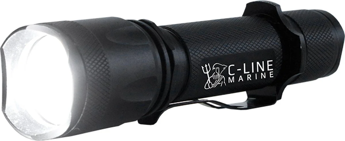 C-Line Marine RFL-010 Zaklamp - Oplaadbaar - Verschillende Standen - 300 Lumen - Noodpakket - Noodkoffer
