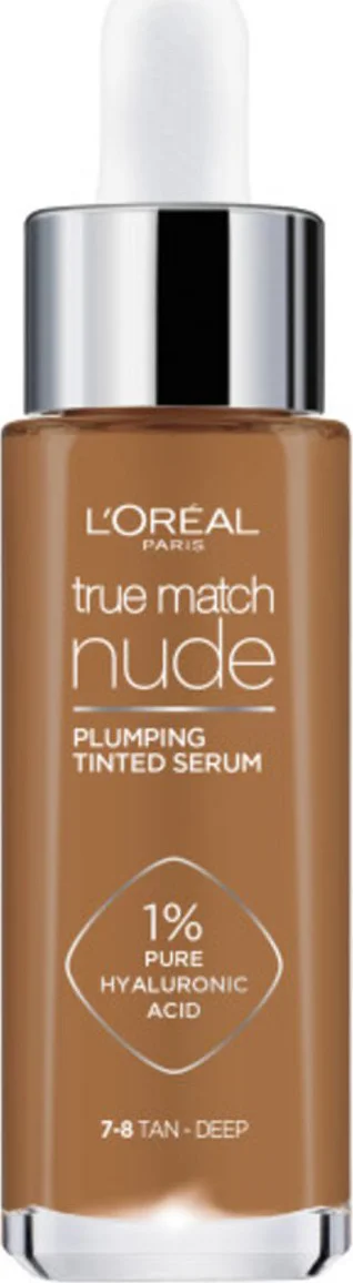 3x L'Oréal True Match Nude Getint Serum 7-8 Tan Deep 30 ml