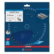 Bosch Professional Cirkelzaagblad EXPERT Steel | Ø 190 x 2,0 x 20mm 40T - 2608643056