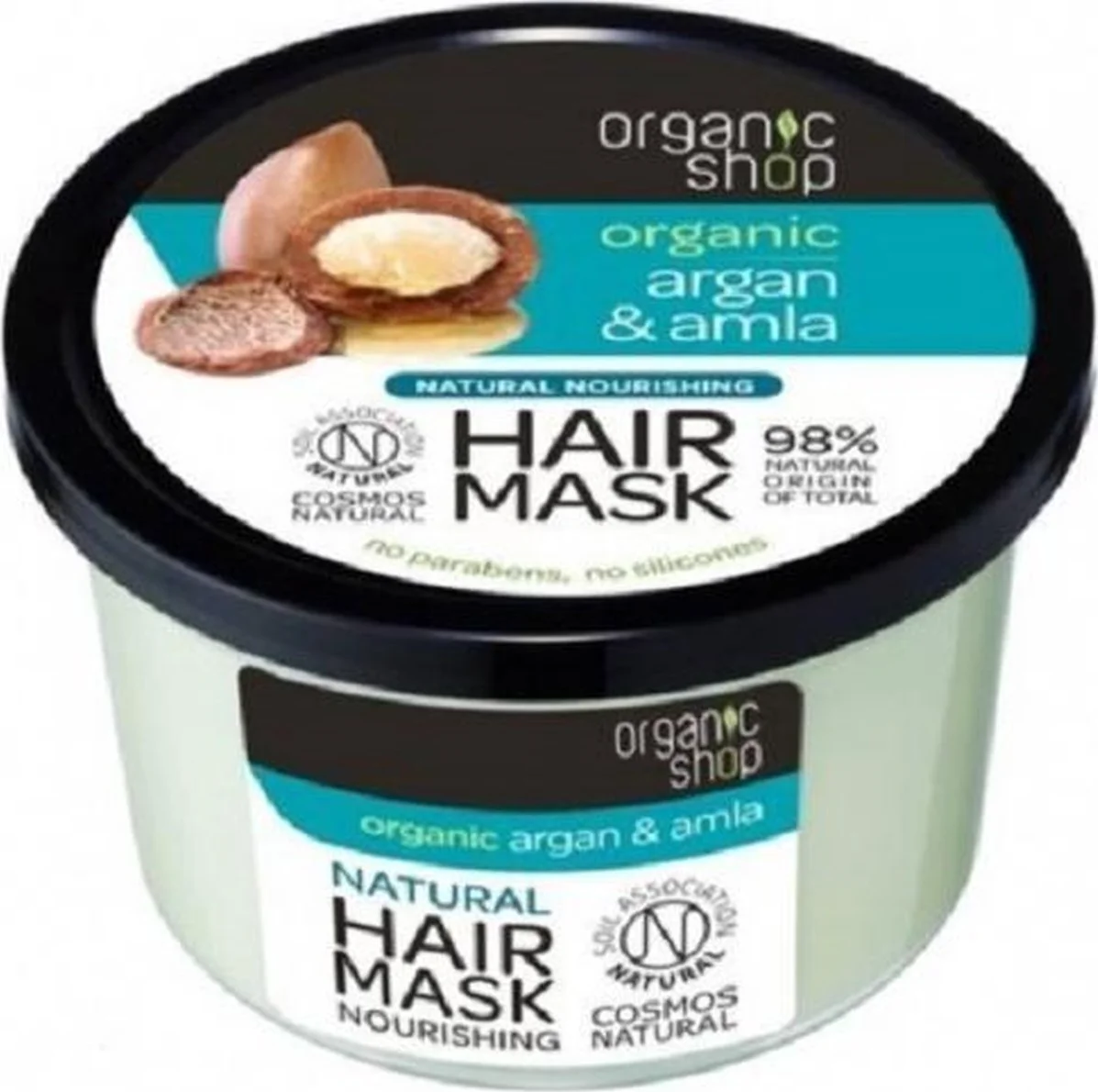 Organic Shop Haarmasker Argan & Amla 250 ml