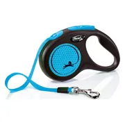 Flexi Rollijn New Neon Tape 5 mtr tot 15 kg Blauw