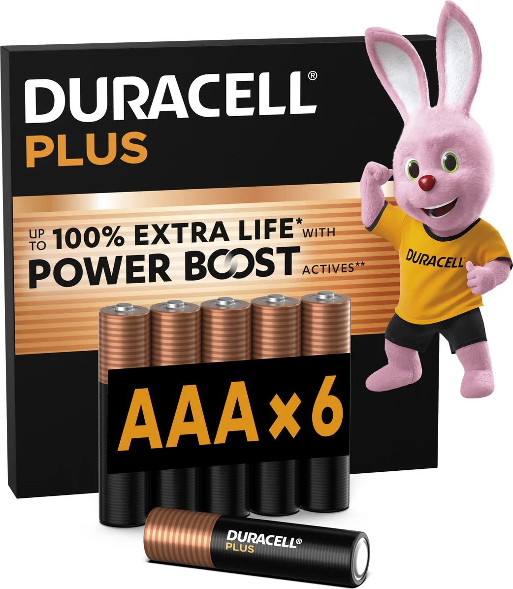 Duracell Alkaline Batterijen Mainline Bst AAA 6 stuks