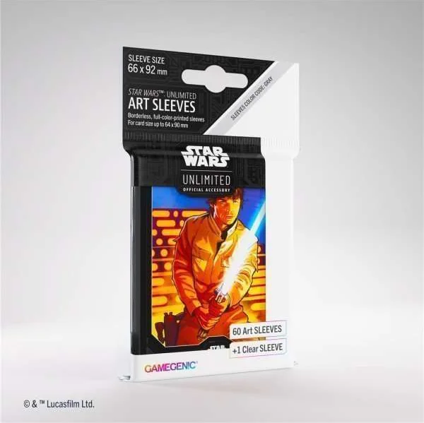 Star Wars Unlimited Art Sleeves Luke Skywalker