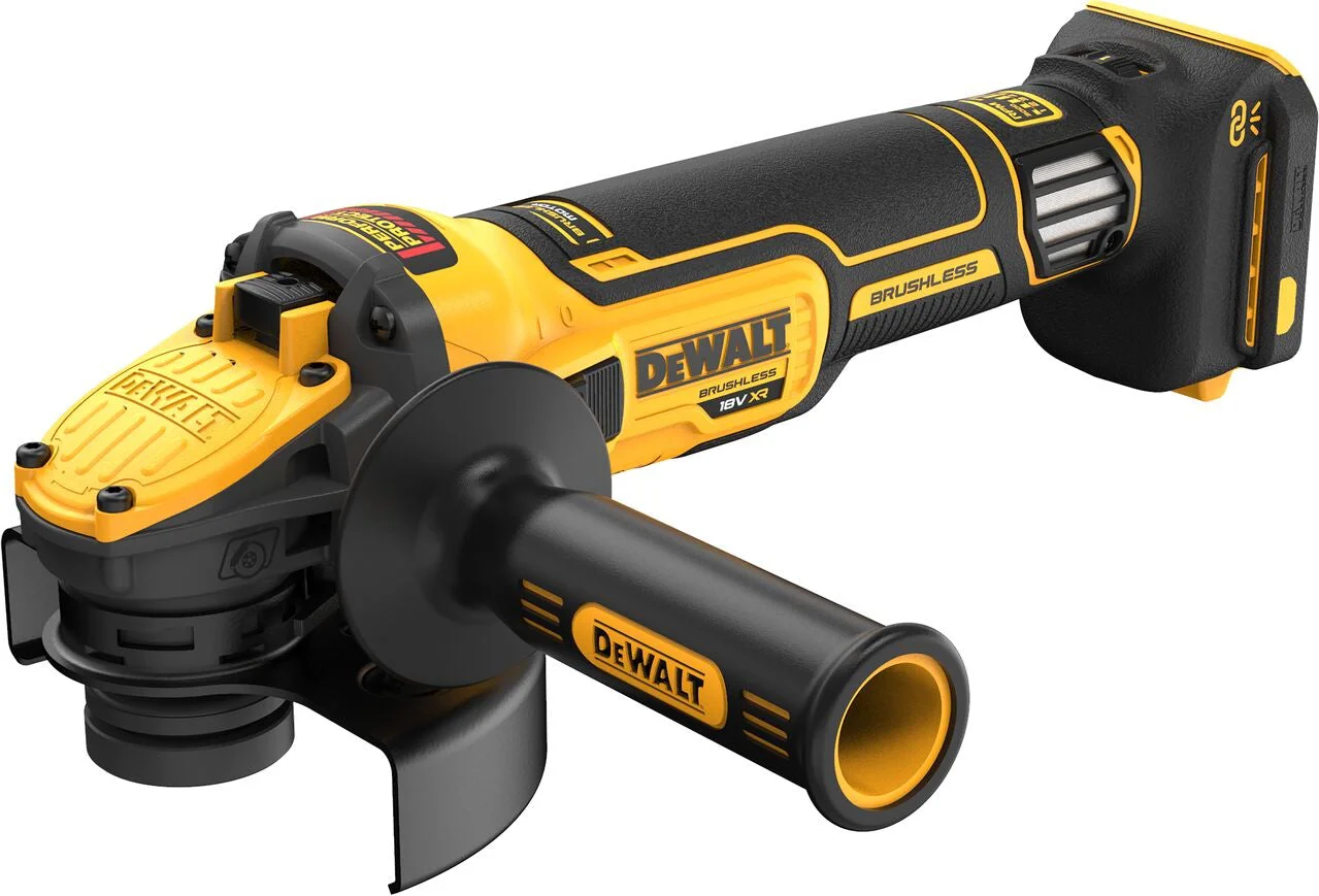 DeWALT DCG409VSN Accu haakse slijper 125mm 18V XR FlexVolt Advantage Basic Body