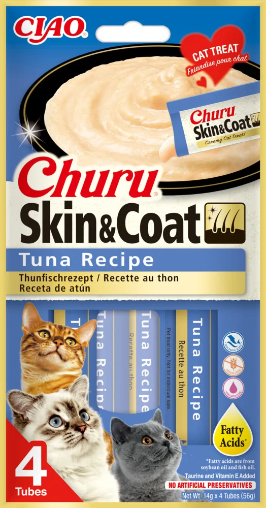 Ciao Churu Kat Huid & Vacht Tonijn 56 gr