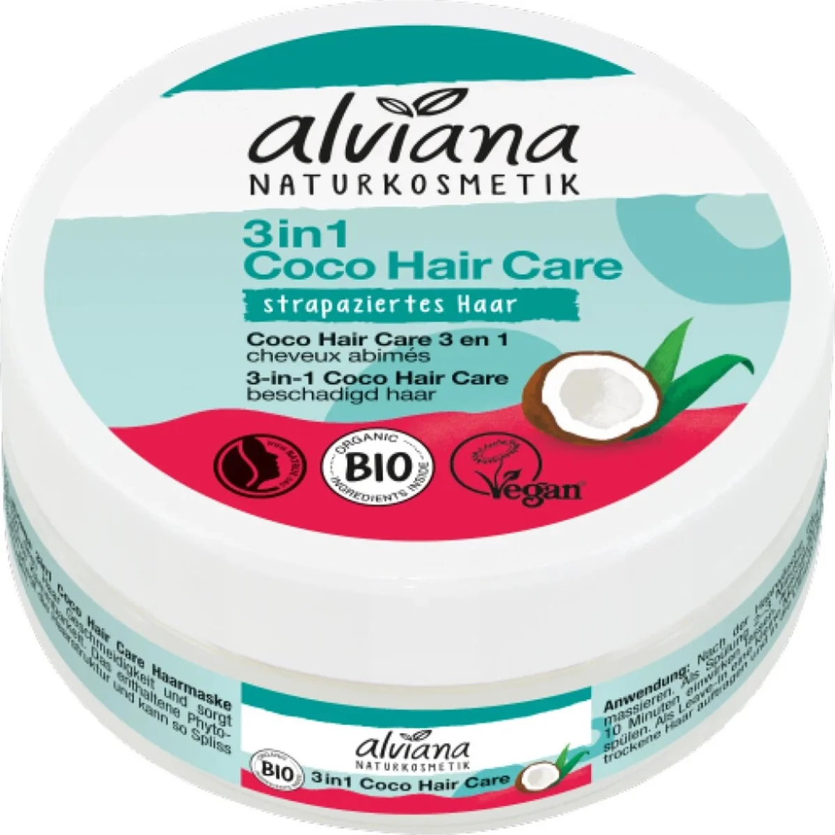 Alviana 3in1 Coco Hair Care Haarmasker 150ML