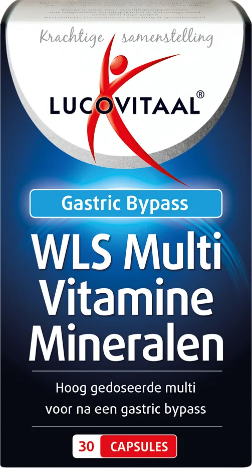 3x Lucovitaal WLS Multi Vitamine Mineralen Gastric Bypass 30 capsules