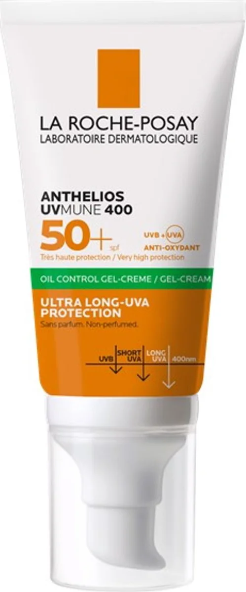 La Roche Posay Anthelios Dry Touch Anti-glim Zonnebrand SPF 50+ Gezicht 50 ml