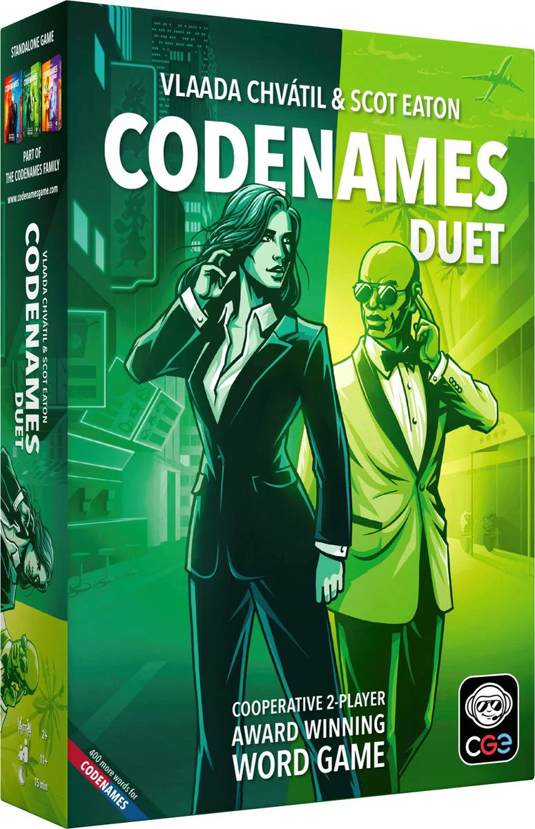 Codenames Duet - Nieuw artwork