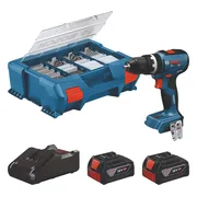 Bosch Professional PRO GSB 18V-65 Accu klop-/schroefboormachine + 82x accessoires 2x 4.0Ah - 06019N3307