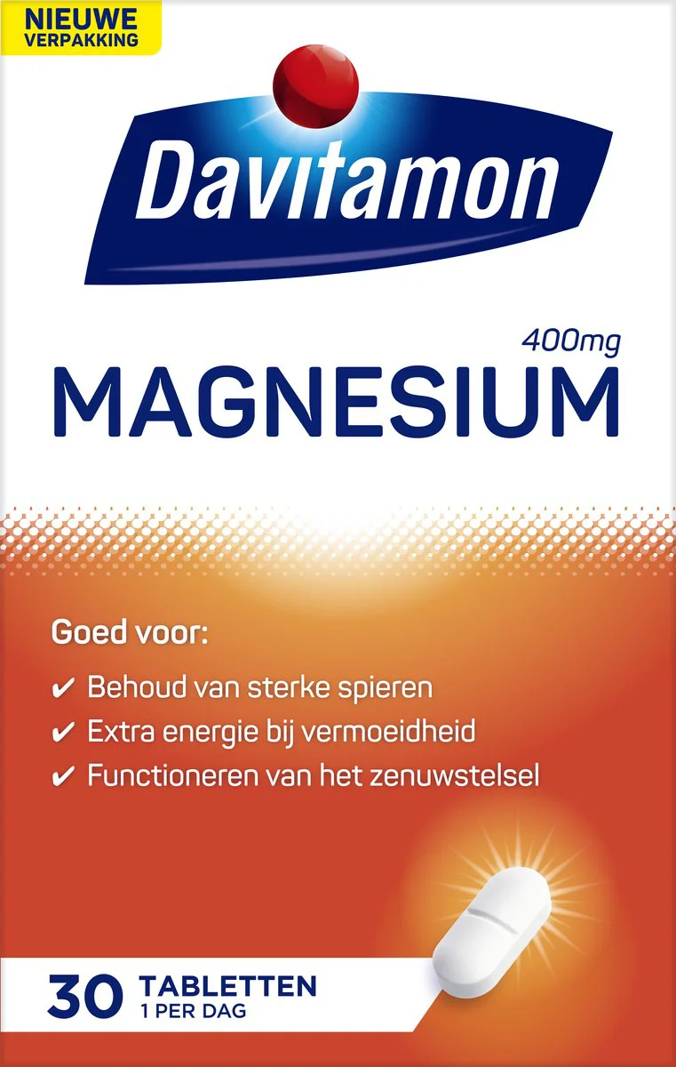 Davitamon Magnesium 400 mg 30 tabletten